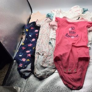 Carters Baby  Bodysuits Bundle 18 months
